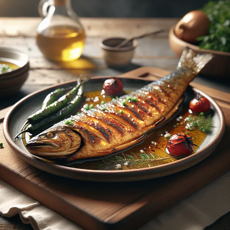 Truite d’Ohrid grillée - Albania