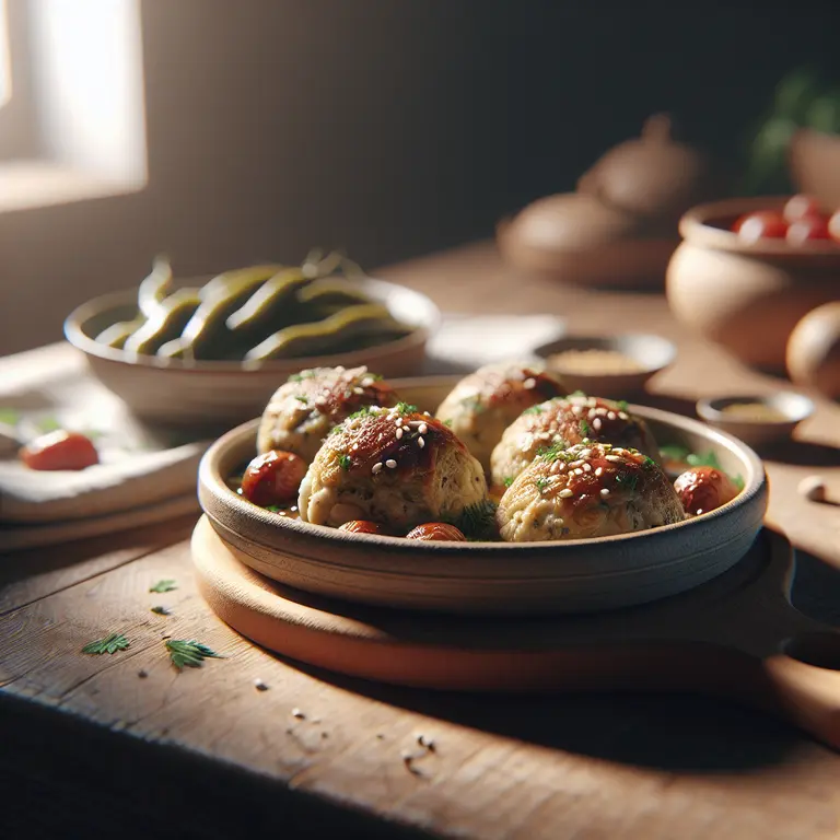 M’hadjeb farci - Algeria