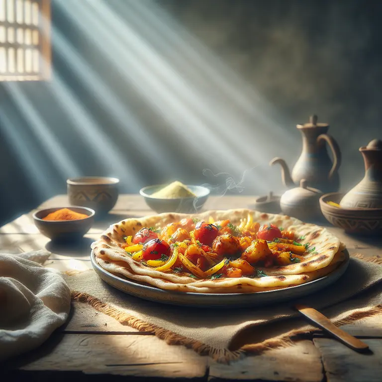 Naan afghan traditionnel - Afghanistan