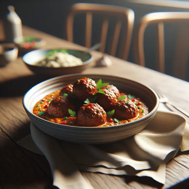 Kofta afghane en sauce - Afghanistan