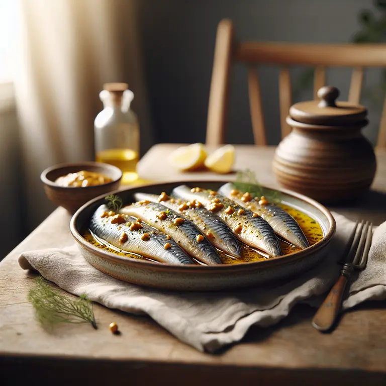 Hareng baltique mariné à la moutarde ålandaise - Åland Islands