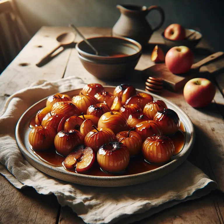 Pommes rôties au sirop brun d’Åland - Åland Islands