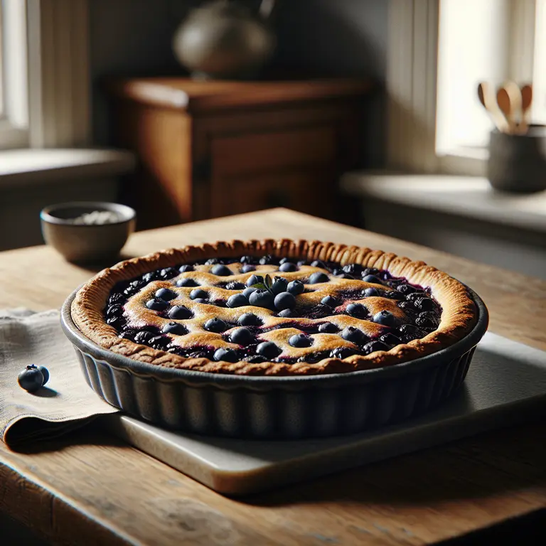 Tarte aux myrtilles de l’archipel - Åland Islands