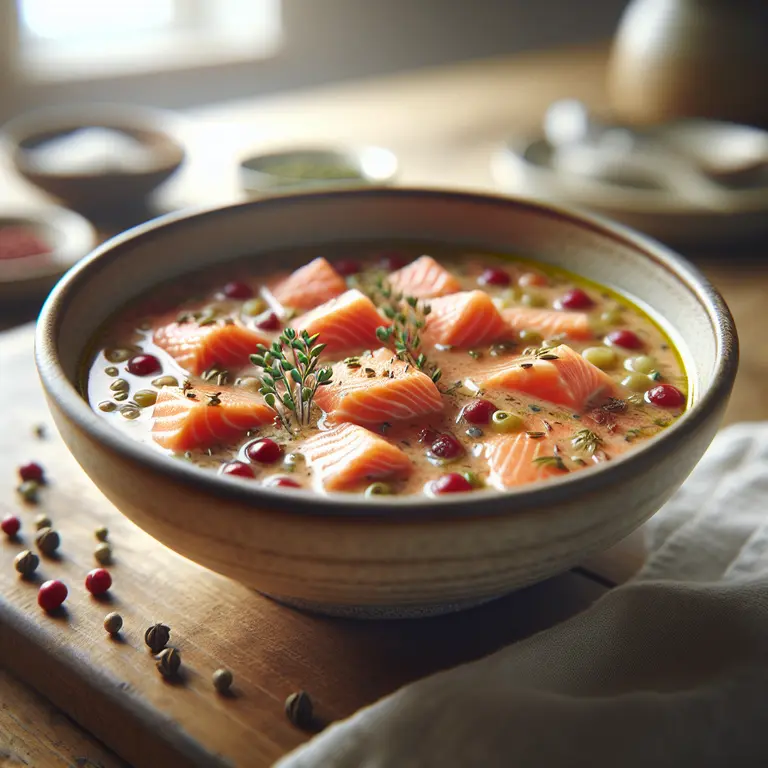 Soupe de saumon des îles Åland - Åland Islands