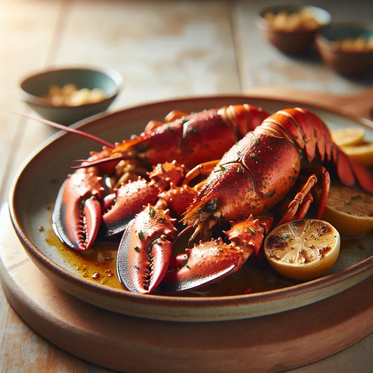 Langouste grillée au beurre épicé - Anguilla