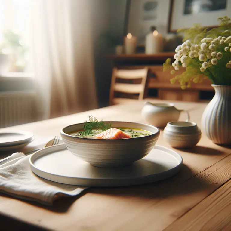 Soupe de saumon finlandaise (Lohikeitto) - Finland