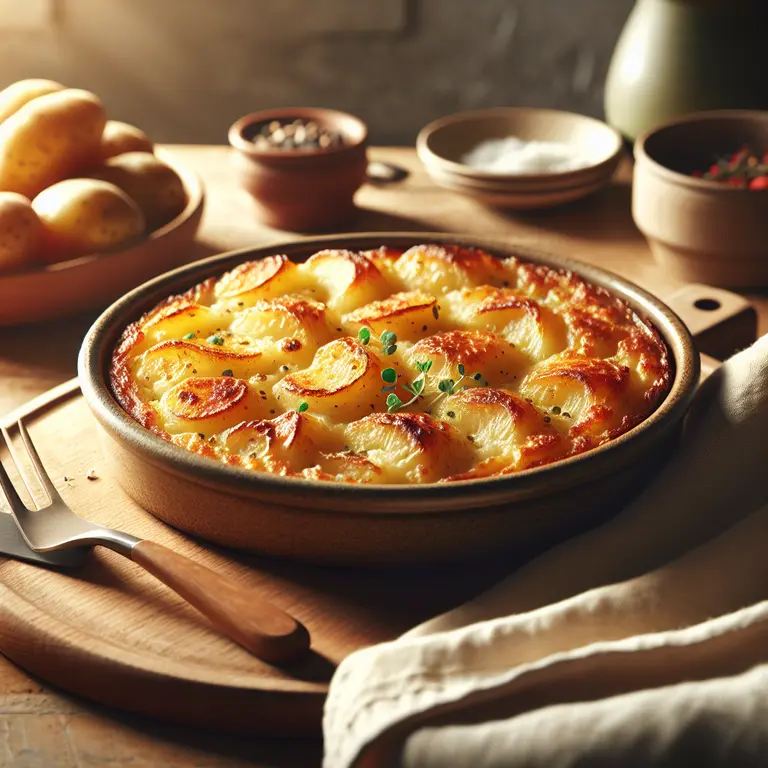 Gratin de pommes de terre Janssonin kiusaus - Finland