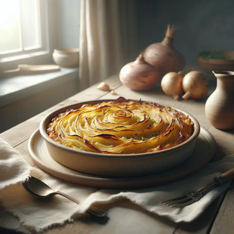 Gratin de rutabaga Lanttulaatikko - Finland