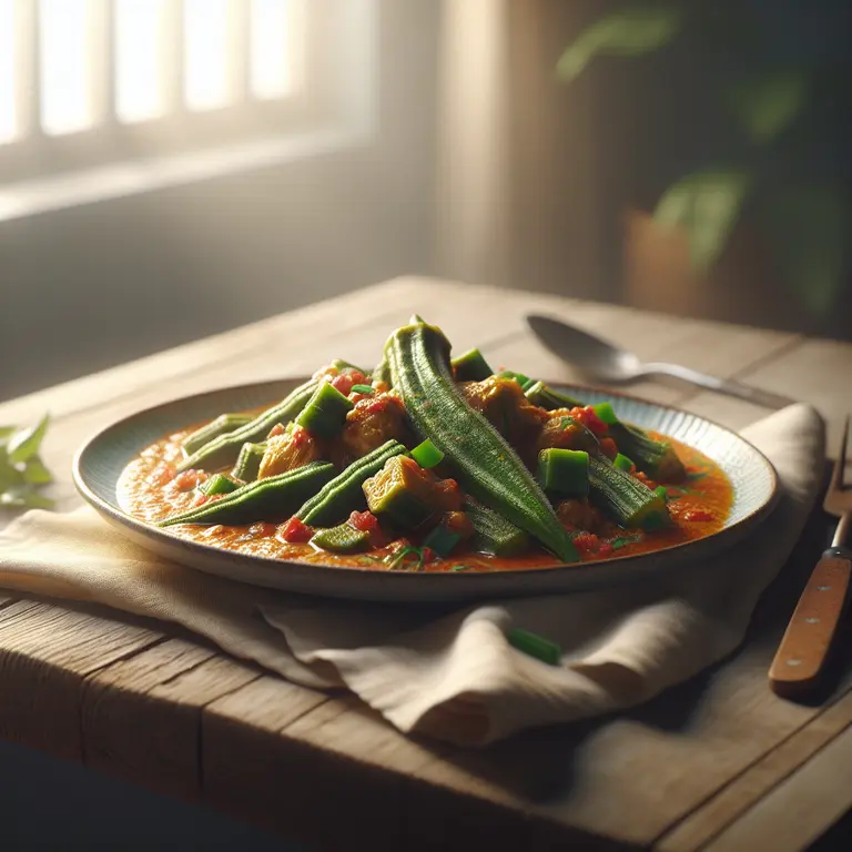 Superkanja aux gombos - Gambia