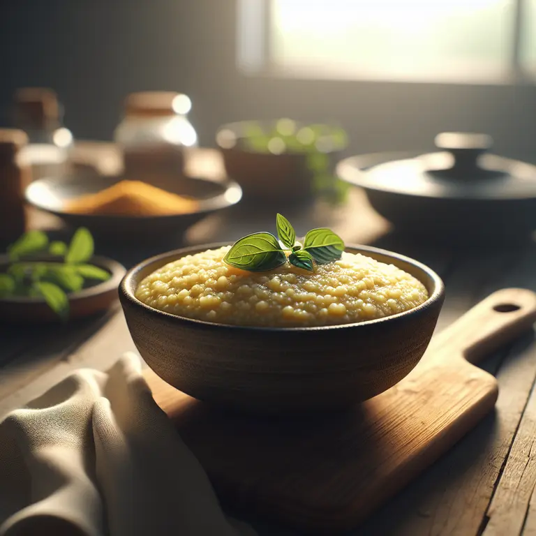 Naan Mburu bouillie de mil - Gambia