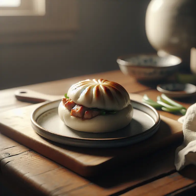 Keke Pua’a, brioche vapeur au porc - American Samoa