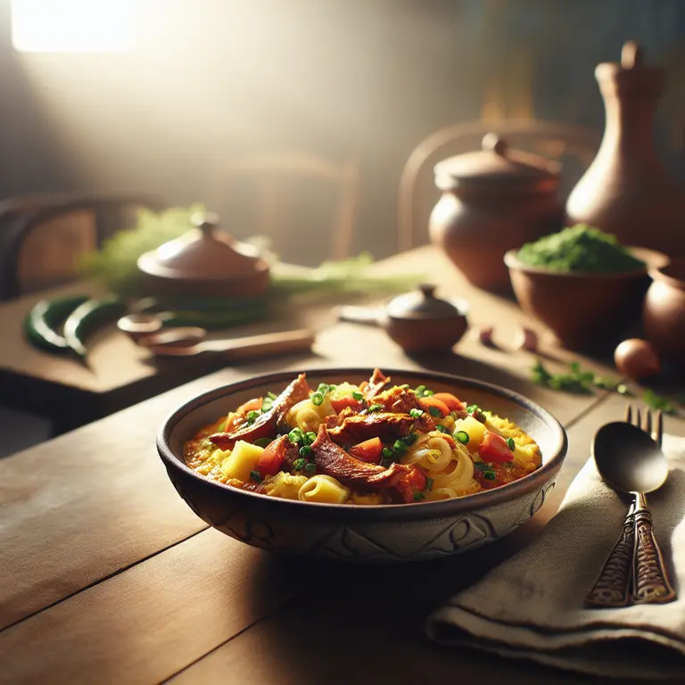 Galinha à cabidela - Angola