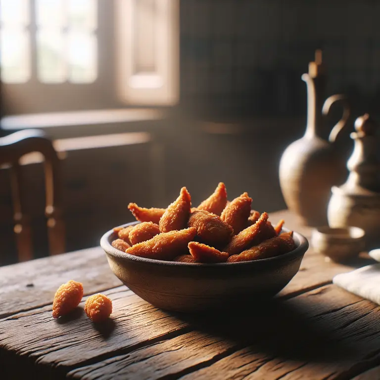 Catatos frits - Angola