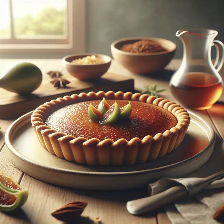 Tarte au tamarin (Tambrin Tart) - Antigua & Barbuda