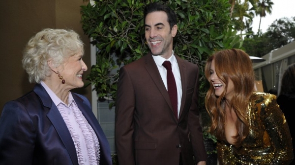 Glenn Close, Sacha Baron Cohen, Isla Fisher