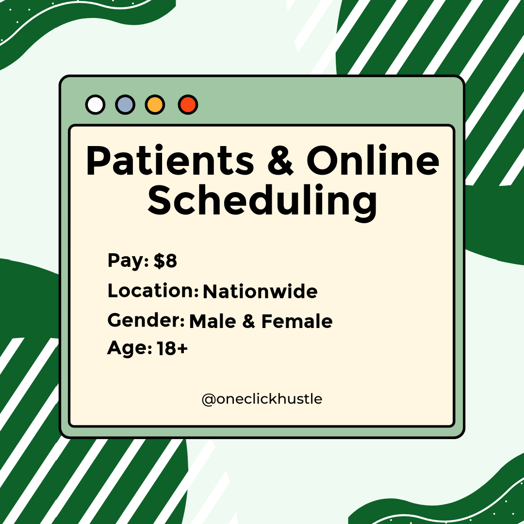 Patients & Online Scheduling
