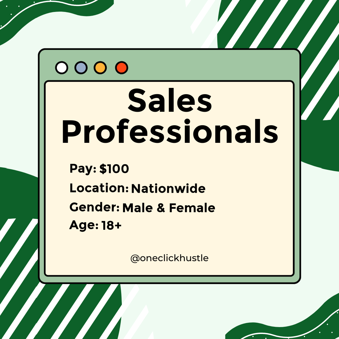 Sales Professionals