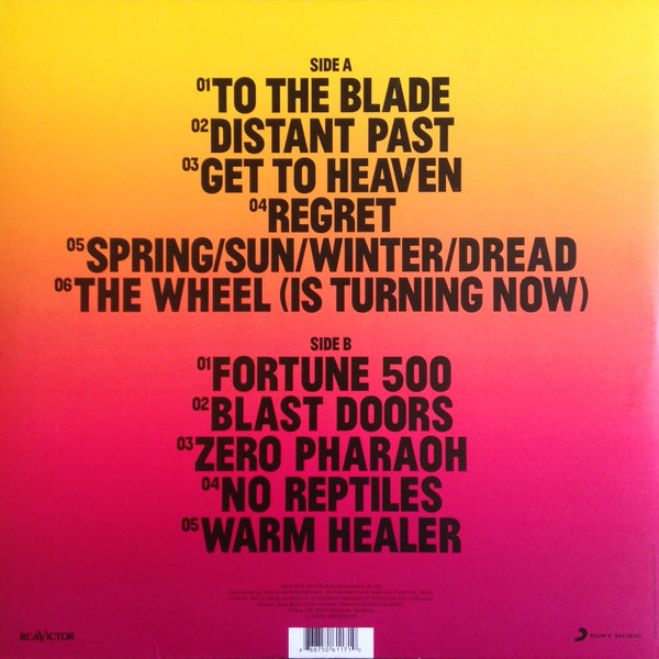 Get To Heaven - Back Cover Image