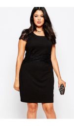 Rochie Eleganta XXL Black Swift
