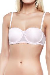 Sutien balconette, roz perlat - B75