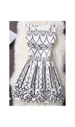 Rochie Cu Imprimeu Black Limit