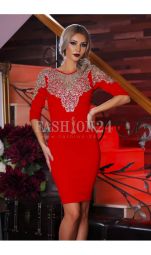 Rochie Red Decolletage