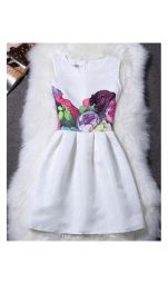 Rochie Eleganta Floral Printed