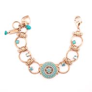 Bratara Bliss placata cu aur 24K | 4078/1-2672RG