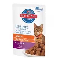 Hrana umeda pentru pisici Hill's Adult cu vita 85 g