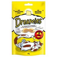 Recompense pentru pisici Dreamies Snack cu branza 60 g