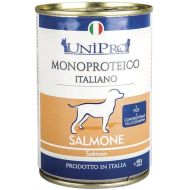 ​Hrana umeda pentru caini Unipro cu somon 400g