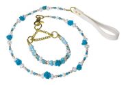 ​Zgarda si lesa pentru caini Ferplast Fashion Parure Topaz 104cm