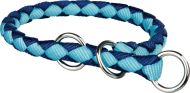 Zgarda semistrangulanta tip cordelina pentru caini Trixie albastra 35-41cm