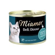 Hrana umeda pentru pisici Miamor Grain Free cu pui si somon 175 g