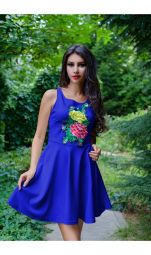 Rochie De Vara Blue Drawing