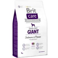 Hrana uscata pentru caini Brit Care Grain Free Giant cu somon si cartofi 3 kg