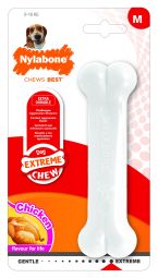 Jucarie pentru caini NY Extreme Chew Os cu Pui M