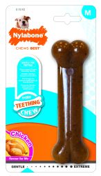Jucarie pentru caini NY Puppy Chew Os cu Pui M