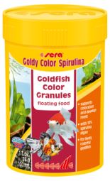 Hrana pentru pesti Sera Goldy Color Spirulina 100 ml