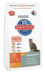 Hrana uscata pentru pisici Hill's Sterilised Young Adult cu pui 3.5 kg