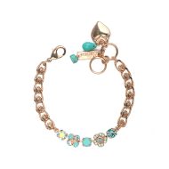 Bratara Cindy placata cu aur 24K | 4535-2677rg