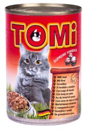 Hrana umeda pentru pisici Tomi cu vita 400 g