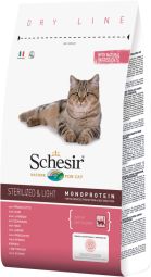 Hrana uscata pentru pisici Schesir Sterilised Monoprotein cu sunca 400 g