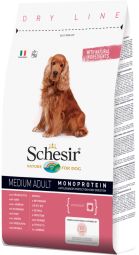 Hrana uscata pentru caini Schesir Medium Adult Monoprotein cu sunca 12 kg