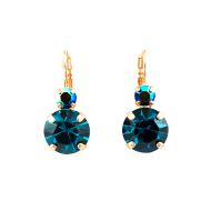 Cercei Julia placati cu aur 24K | 1037-3322RG6
