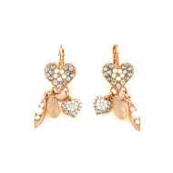 Cercei Silk placati cu aur 24K | 1039/3-1049RG6