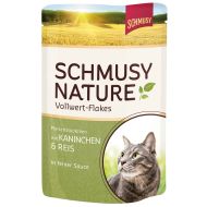 Hrana umeda pentru pisici Schmusy Nature cu iepure si orez 100 g