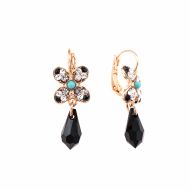 Cercei Zanzibar placati cu aur 24K | 1241-1081RG6