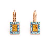 Cercei Jasmine placati cu aur 24K | 1068/1-1323RG6