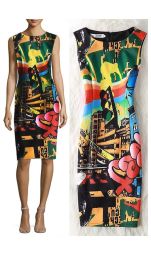 Rochie Cu Imprimeu Street Style